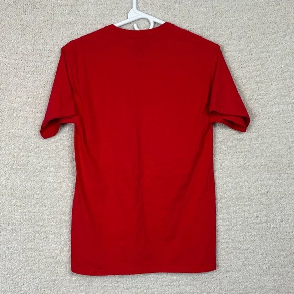 Champion Shirt Mens Small Red School Georgia Football Short Sleeve Crew Neck Tee - Picture 6 of 9